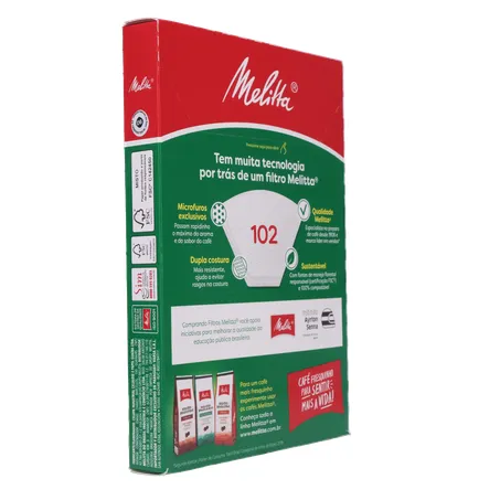 Filtro De Papel Melitta 102 C/30 360-13