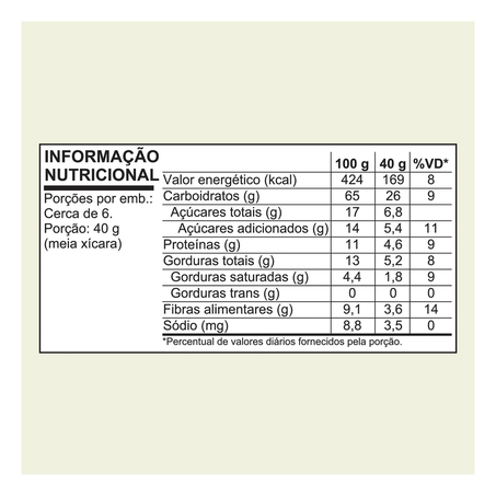 Granola Tradicional Mãe Terra Castanhas 250g 360-3