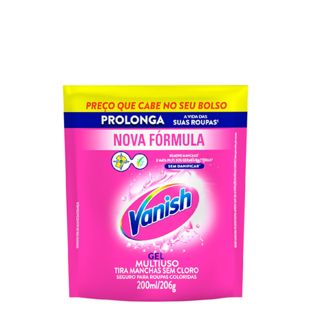 TIRA MANCHAS VANISH GEL MULTIUSO ROSA SC 200ML
