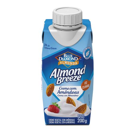 CREME CULINÁRIO COM AMÊNDOAS BLUE DIAMOND ALMOND BREEZE