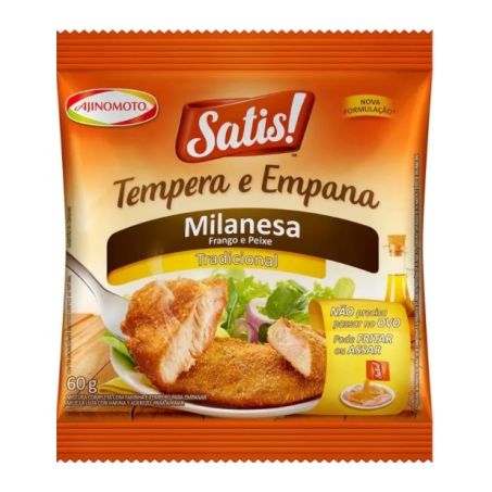 TEMP SAZON MISTURA P/MILANESA FRANGO 60G