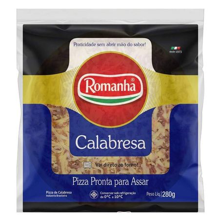 PIZZA PRONTA BROTINHO CALABRESA ROMANHA