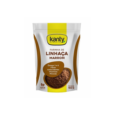 Farinha de Linhaça Marrom Kanty 150g