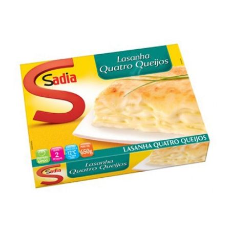 Lasanha sadia 600g 4 queijos