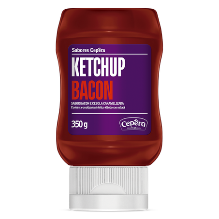KETCHUP CEPERA BACON CEBOLA CAR 350G