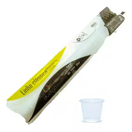 COPO DESCARTÁVEL DUDIGO TRANSPARENTE 50ML 100UN 360-1