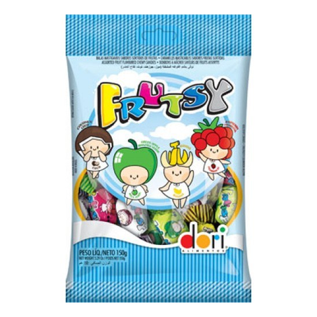 Balas sortidas frutsy dori