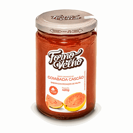 DOCE CREMOSO DE GOIABADA CASCAO FORNO VELHO 420G