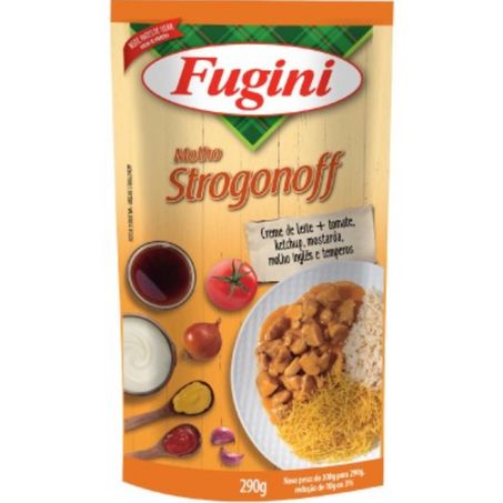 Molho strogonoff fugini 290g sache