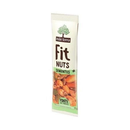 Barra fit nuts mae terra sementes 25g
