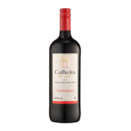 Vinho Colheita do Sul tinto suave 1L
