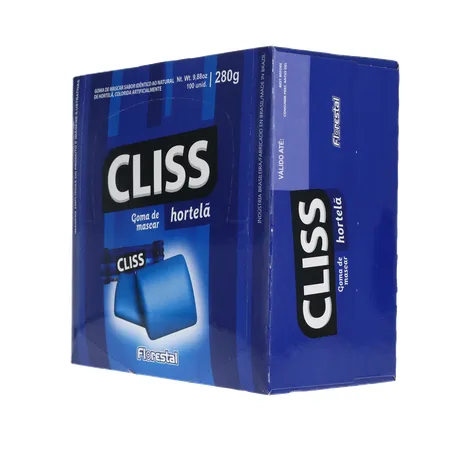 Chiclete florestal cliss hortelã 280g 360-5