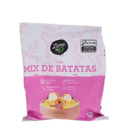 Salg chips livre d mix de batatas 40g 360-0