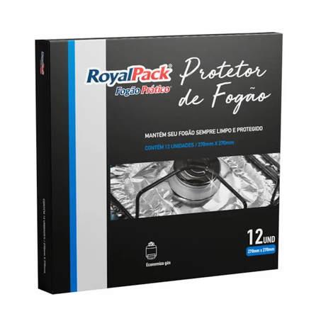 PROTETOR DE FOGÃO ROYALPACK 12 UND