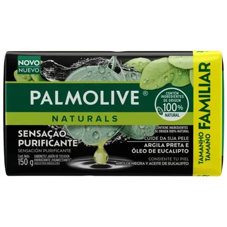 Sabonete Palmolive 150g Naturals Argila Eucalipto
