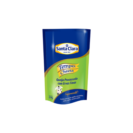 QUEIJO TEMPER CHEESE ERVAS FINAS SANTA CLARA SH 250G
