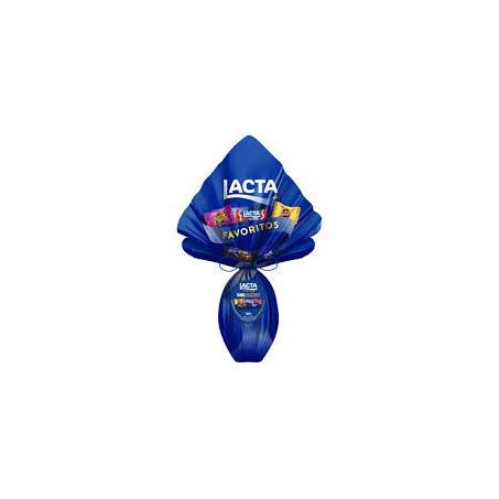Ovo de chocolate lacta favoritos 540g