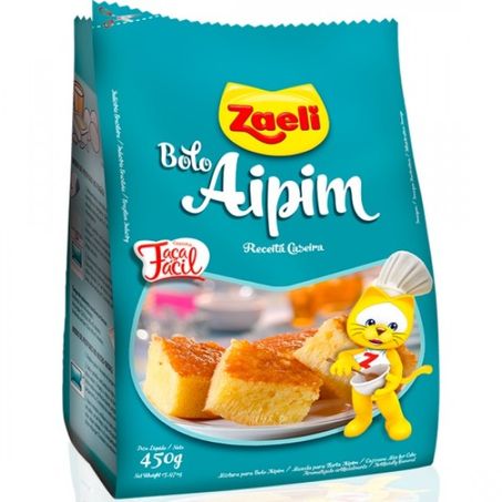 Mistura para bolo zaeli aipim 450g