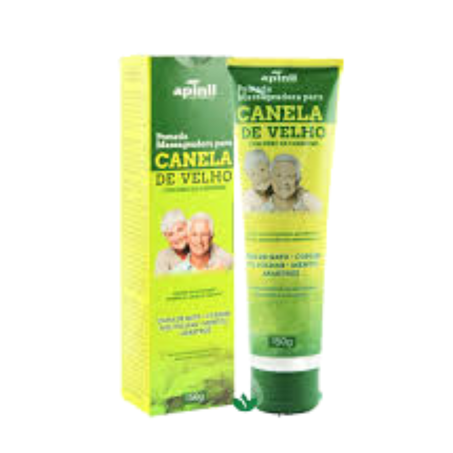 Pomada massagem apinil 150g canela de velho premium