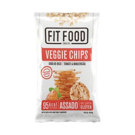 CHIPS FIT FOOD 40G G.BICO TOMATE/MANJERICAO 