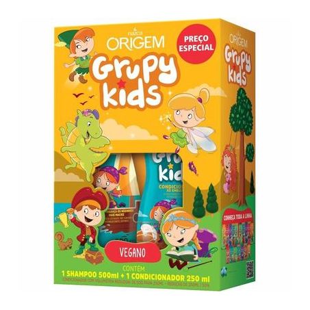 KIT GRUPY XÔ EMBARAÇO SHAMPOO 500ML + CONDICIONADOR 250ML