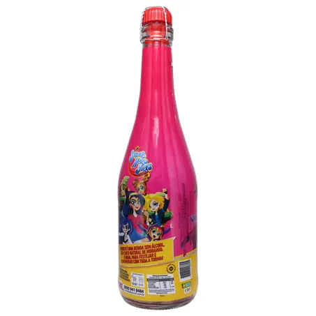 Espumante spunch 660ml zero alcool liga da justica 360-21