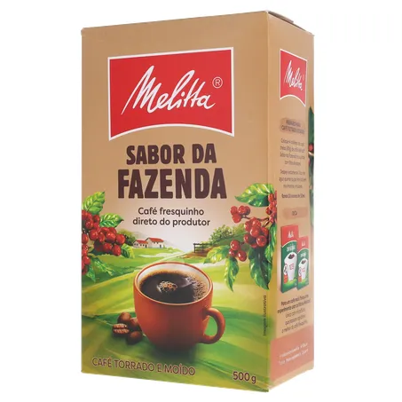 CAFÉ PÓ MELITTA SABOR FAZENDA 500G 360-3