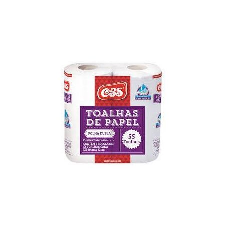 Toalha papel cbs c/2 50 toalhas