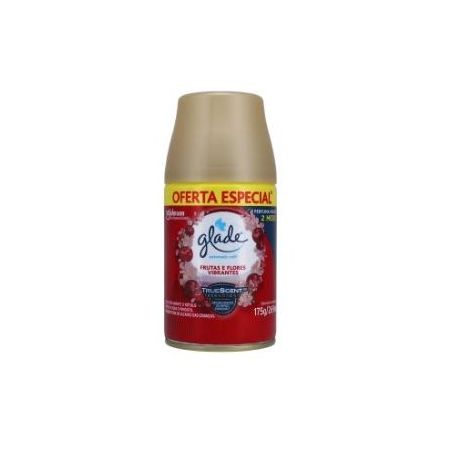 ODORIZANTE DE AMBIENTE GLADE REFIL AUTOMATIC FRUTAS E FLORES 260ML