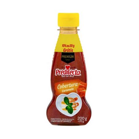 Cobertura sorvete predilecta 200g caramelo