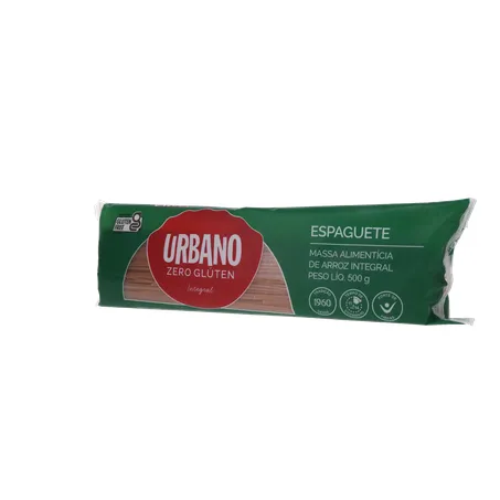 Macarrão Espaguete de Arroz Integral Sem Glúten Urbano 500G 360-3