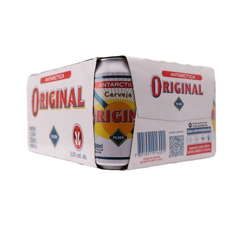 Cerveja antarctica original pilsen 350ml caixa com 12un 360-9