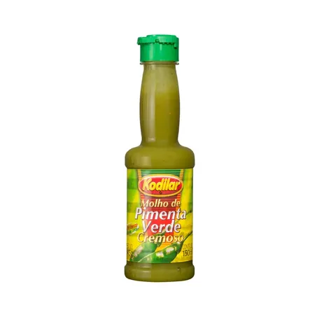 	 MOLHO PIMENTA KODILAR 150ML VERDE CREMOSO