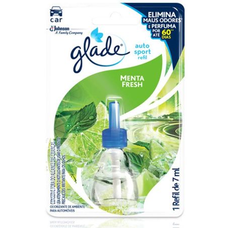 GLADE AUTO SPORT MENTA FRESH 7ML REFIL