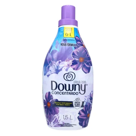 Amaciante de Roupas Concentrado Downy Lírios do Campo Frasco 1.5L 360-0