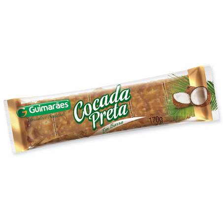 Cocada Barra Guimaraes Preta 170g