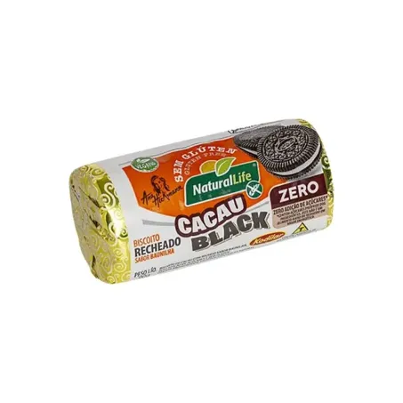 Biscoito Cacau Recheado Natural Life 90g