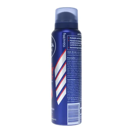 DESODORANTE AEROSSOL NIVEA MEN DRY 150ML 360-1