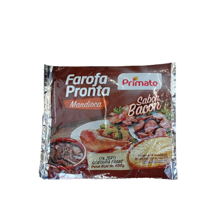 Farofa de mandioca Primato bacon 400g