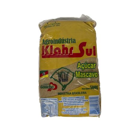 Açúcar Mascavo Klahr 500g