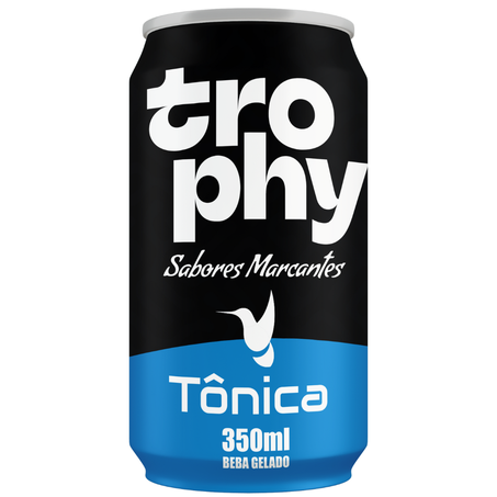 Água tônica lata 350ml trophy tradicional