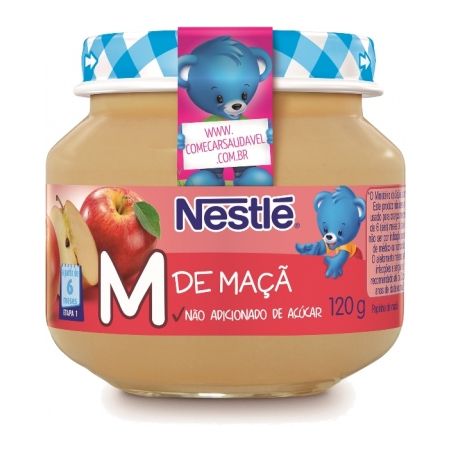 Papinha Naturnes Maçã 120G