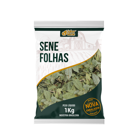 Sene Folhas 1 Kg (Cassia Angustifolia)
