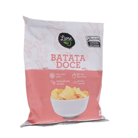 Salg chips livre d batata doce 40g 360-34