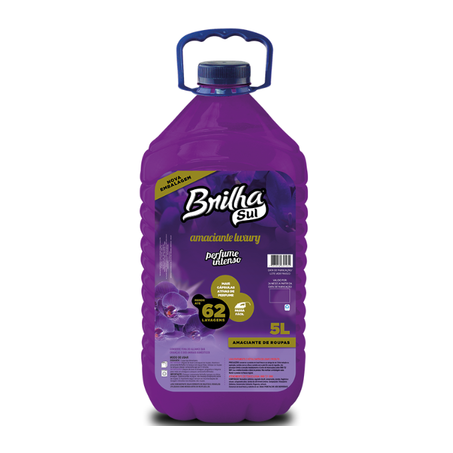 Amaciante brilha sul 5l roxo