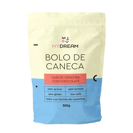 Mistura Bolo Caneca My Dream Cenoura e Chocolate 40g