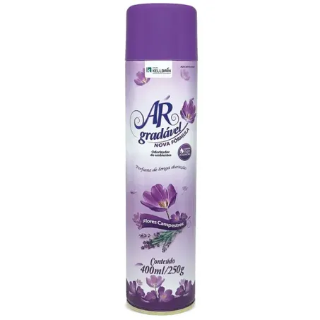 Odorizador Ar Kelldrin 400ml Flor Campestre