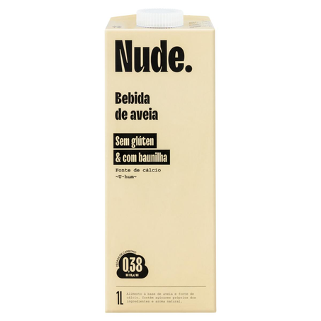 Bebida Vegetal Nude 1 Litro - Aveia - Orgânica - Baunilha