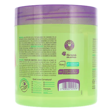 GELATINA CAPILAR INFANTIL KOLENE CACHINHOS COM GLITTER POTE 500G 360-13