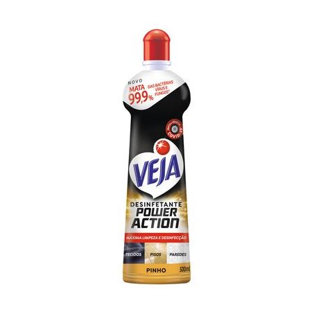 Desinfetante veja power action pinho sq 500ml